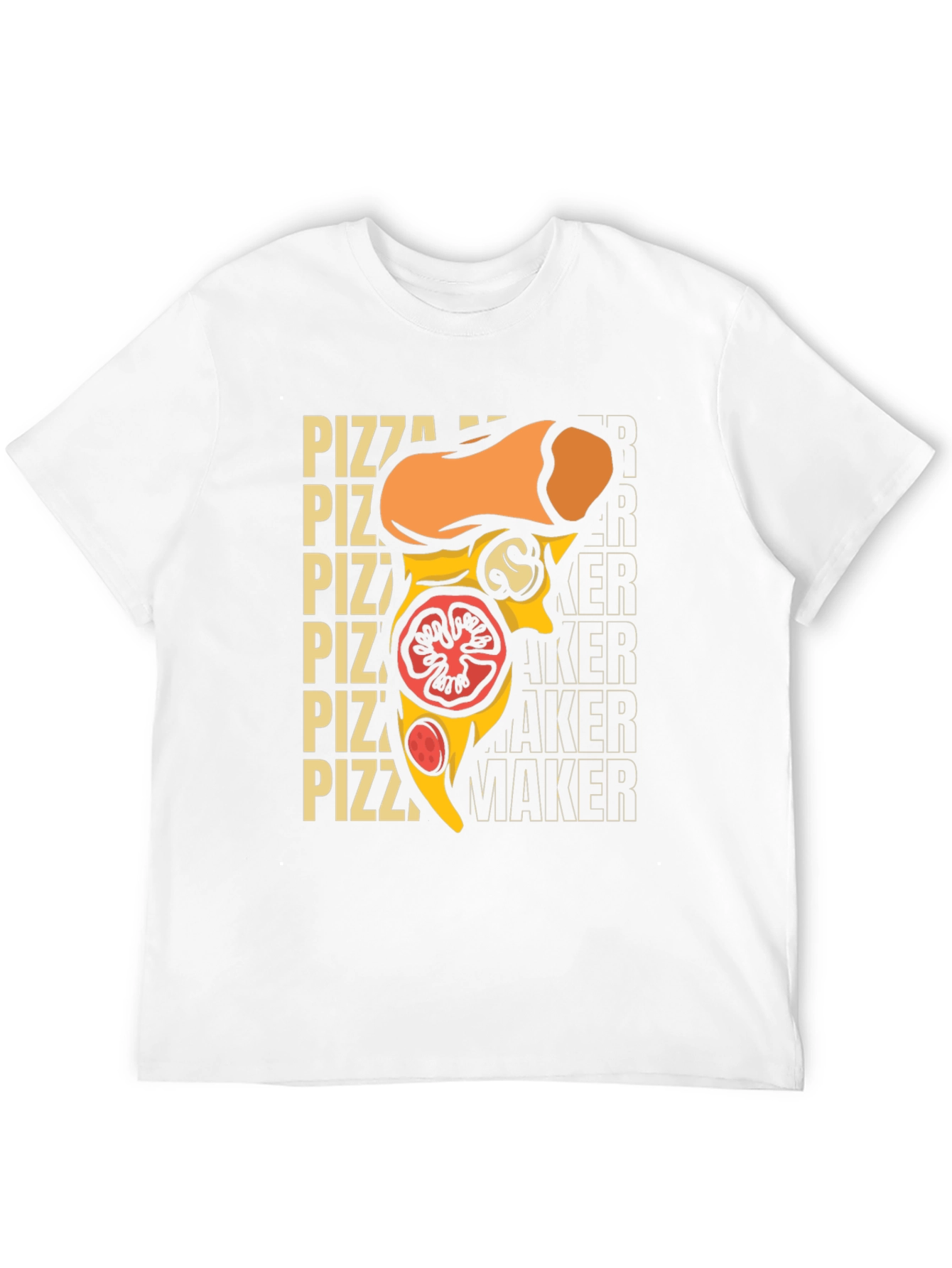 Pizza Maker Graphic T-Shirt - Foodie Tee