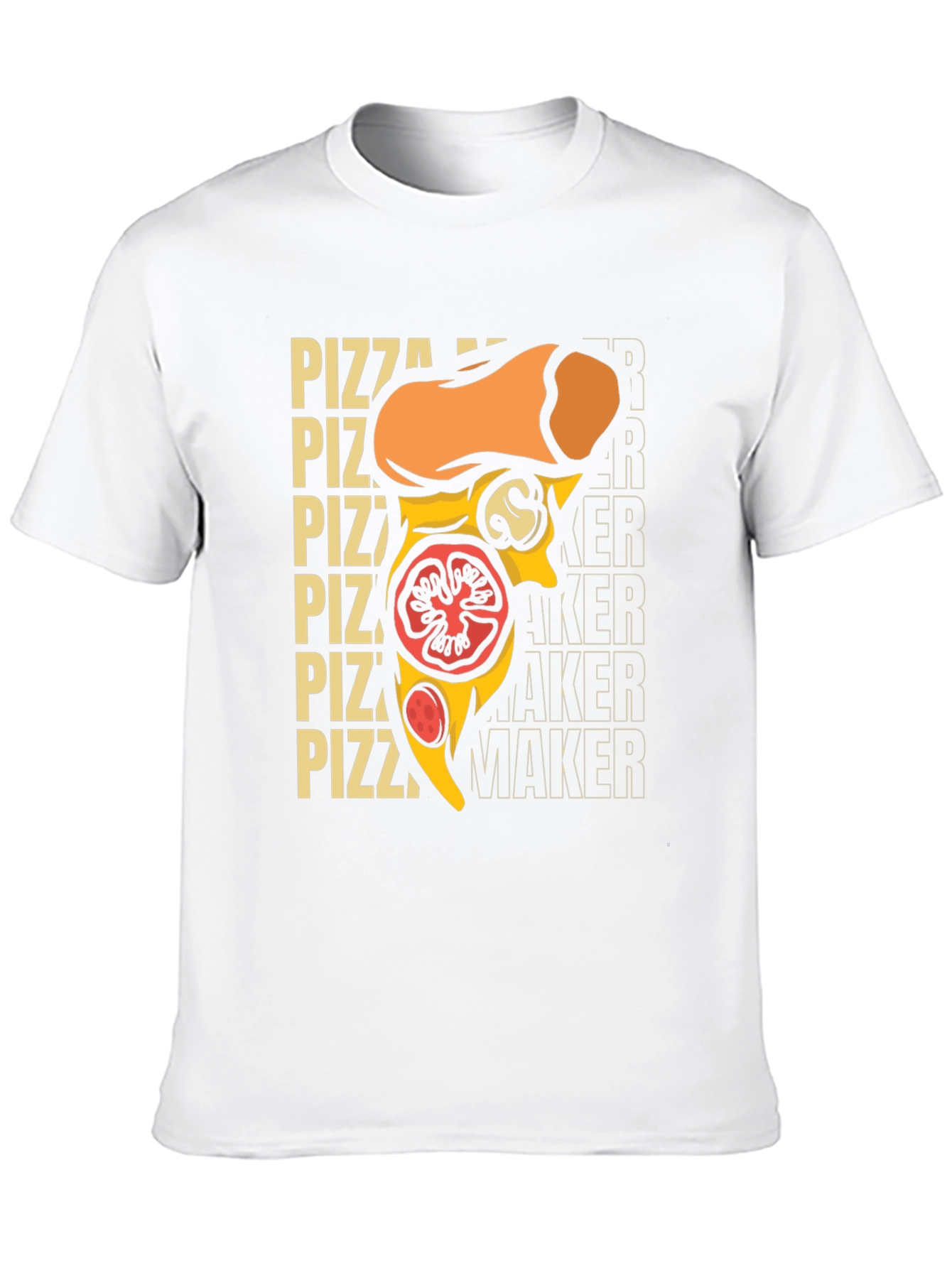 Pizza Maker Graphic T-Shirt - Foodie Tee