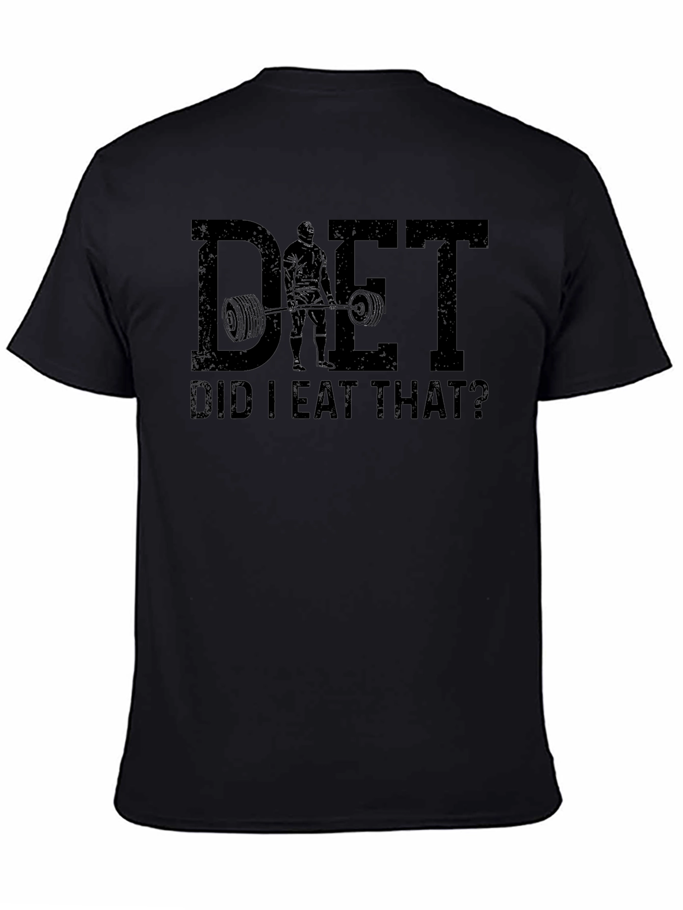 Diet - Did I Eat That? T-Shirt - Black