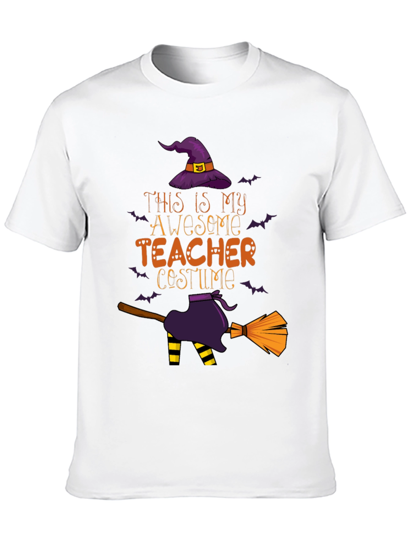 Awesome Teacher Costume Halloween T-Shirt