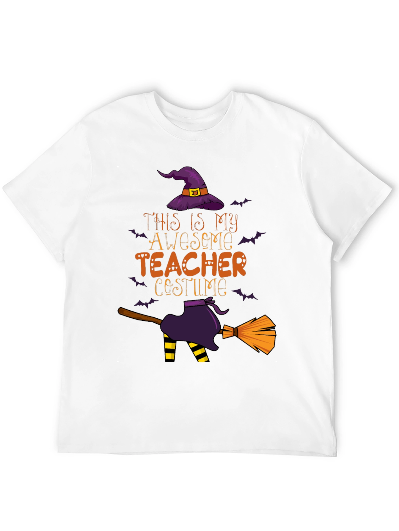 Awesome Teacher Costume Halloween T-Shirt