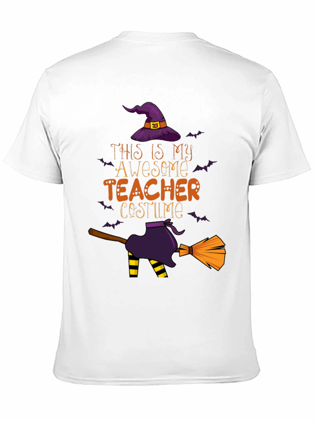 Awesome Teacher Costume Halloween T-Shirt