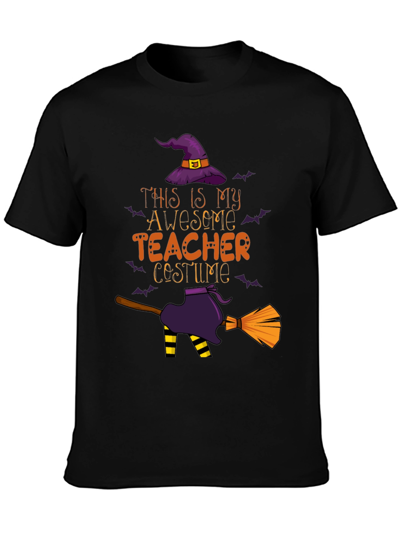 Awesome Teacher Costume Halloween T-Shirt