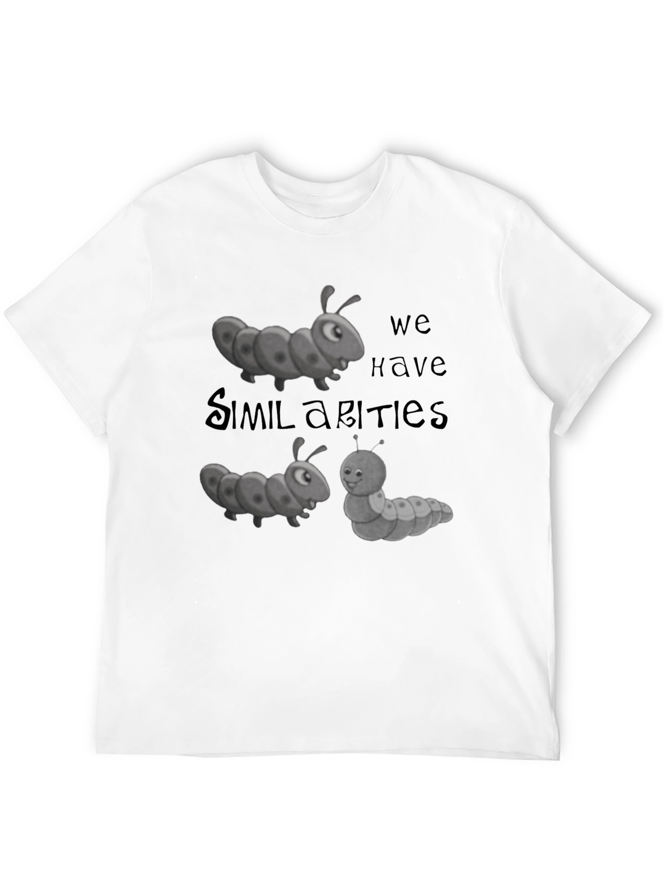 Caterpillar Similarities Graphic Tee