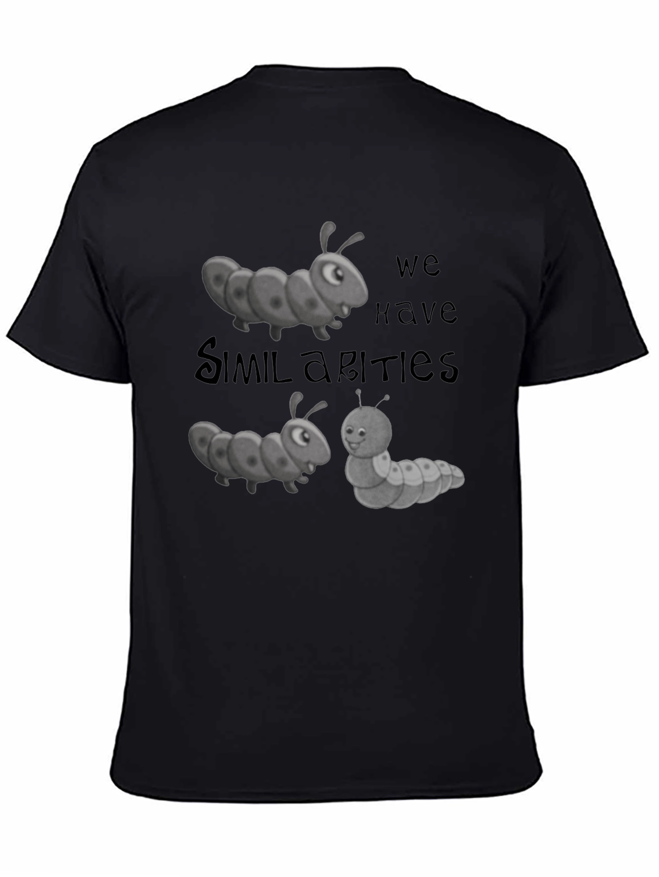 Caterpillar Similarities Graphic Tee