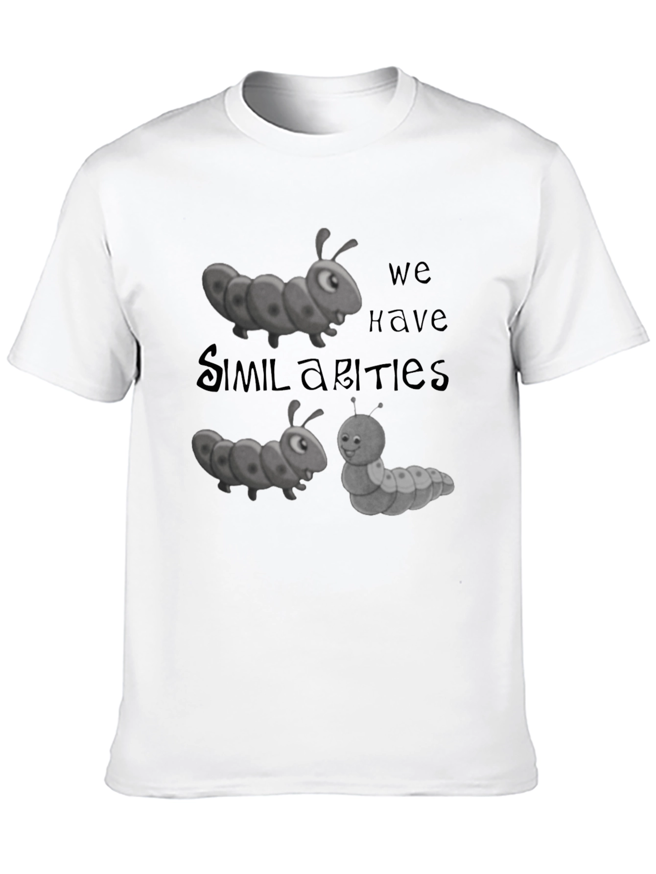 Caterpillar Similarities Graphic Tee