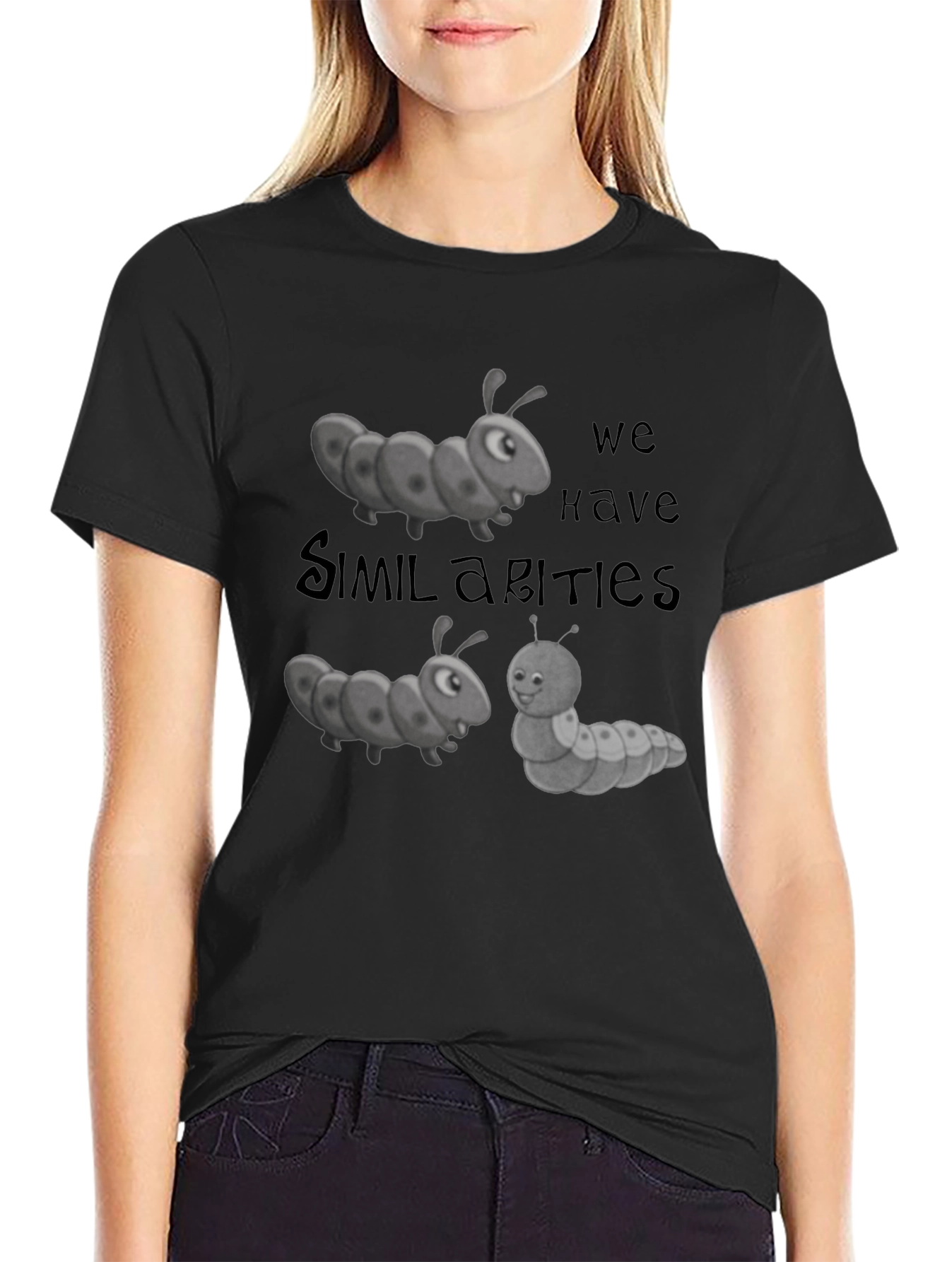 Caterpillar Similarities Graphic Tee