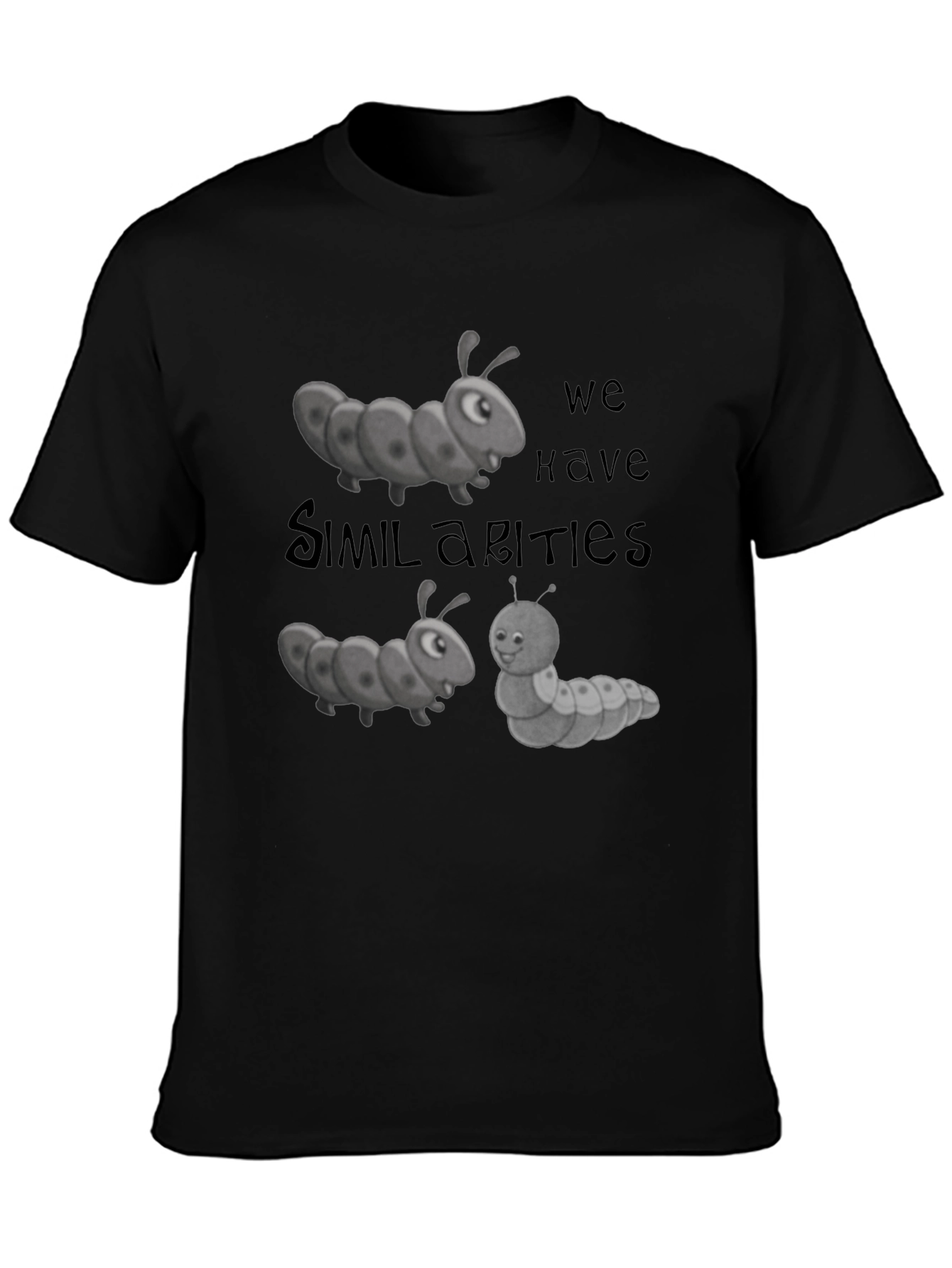 Caterpillar Similarities Graphic Tee