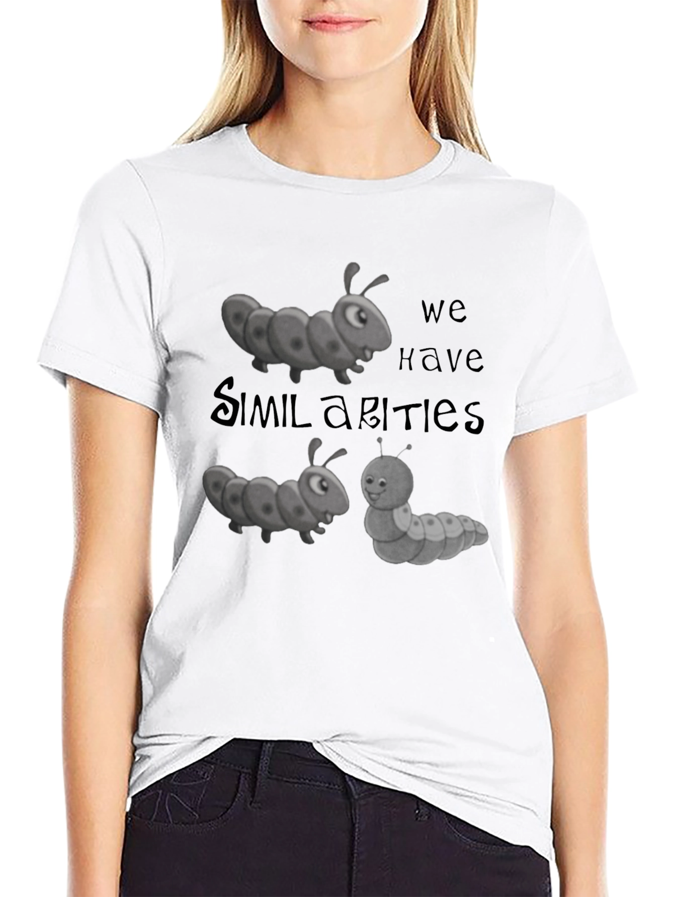 Caterpillar Similarities Graphic Tee