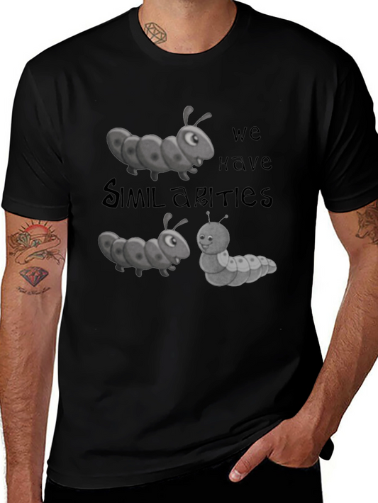 Caterpillar Similarities Graphic Tee