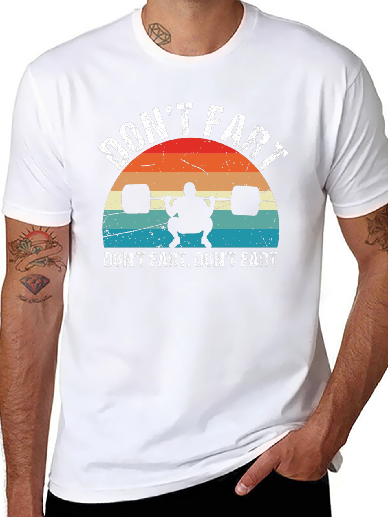 Dont Fart Funny Gym T-Shirt