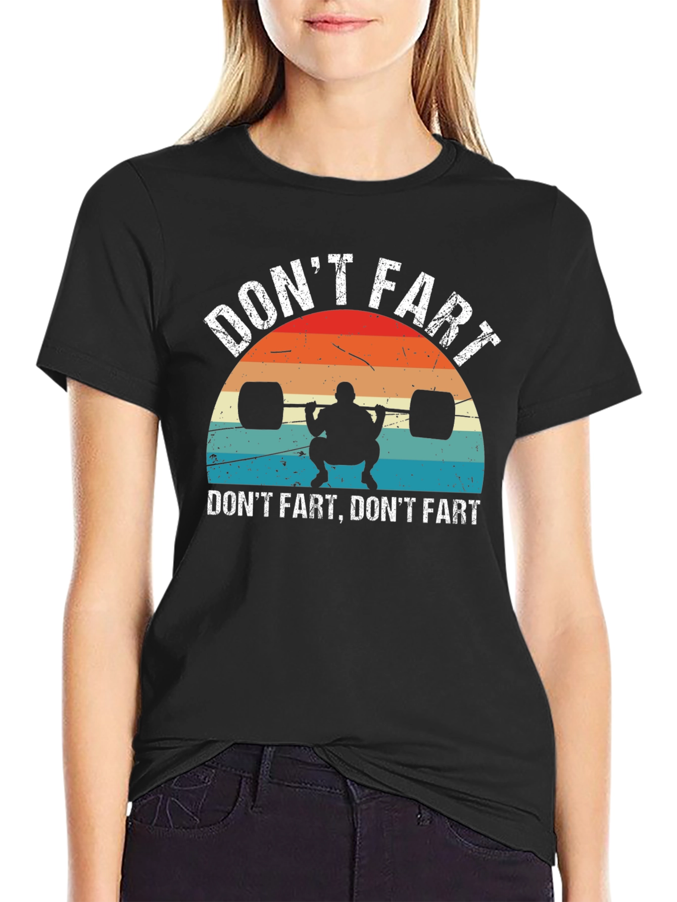 Dont Fart Funny Gym T-Shirt