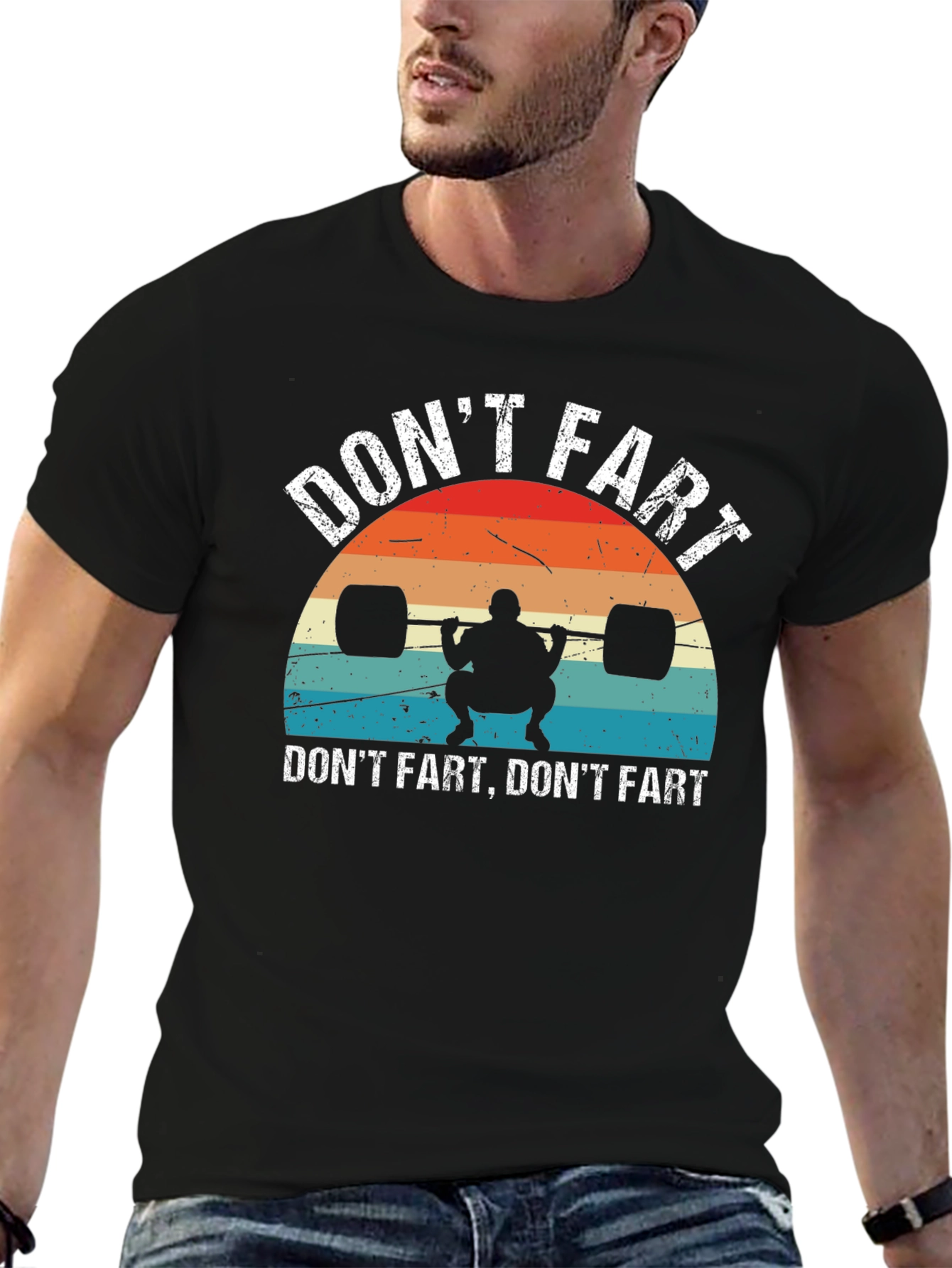 Dont Fart Funny Gym T-Shirt