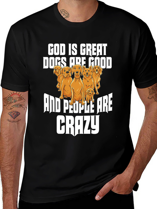 God Is Great Dogs Are Good Graphic Tee