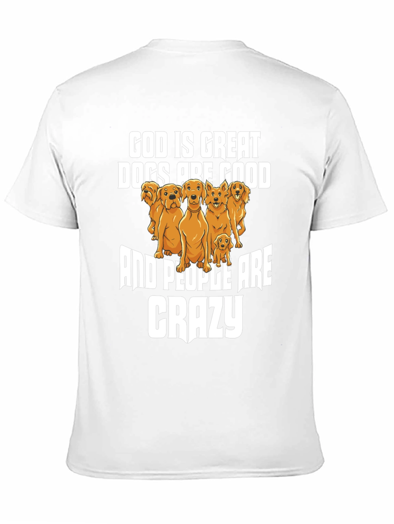 God Is Great Dogs Are Good Graphic Tee