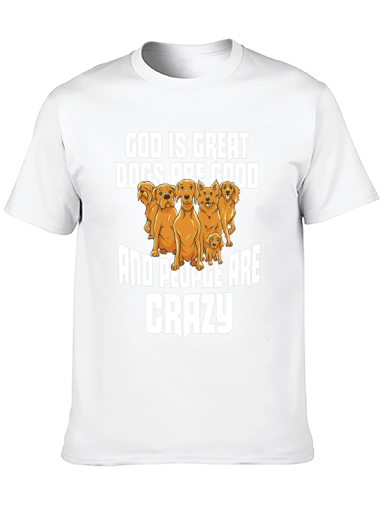 God Is Great Dogs Are Good Graphic Tee