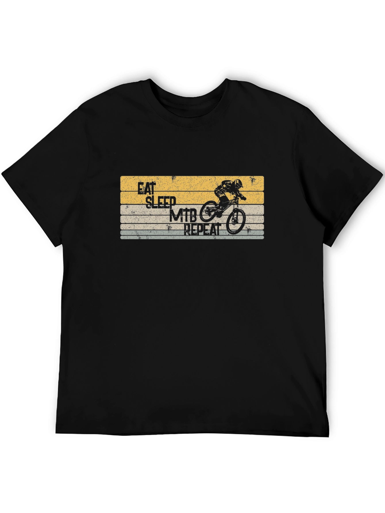 Eat Sleep MTB Repeat T-Shirt - Mountain Bike Tee