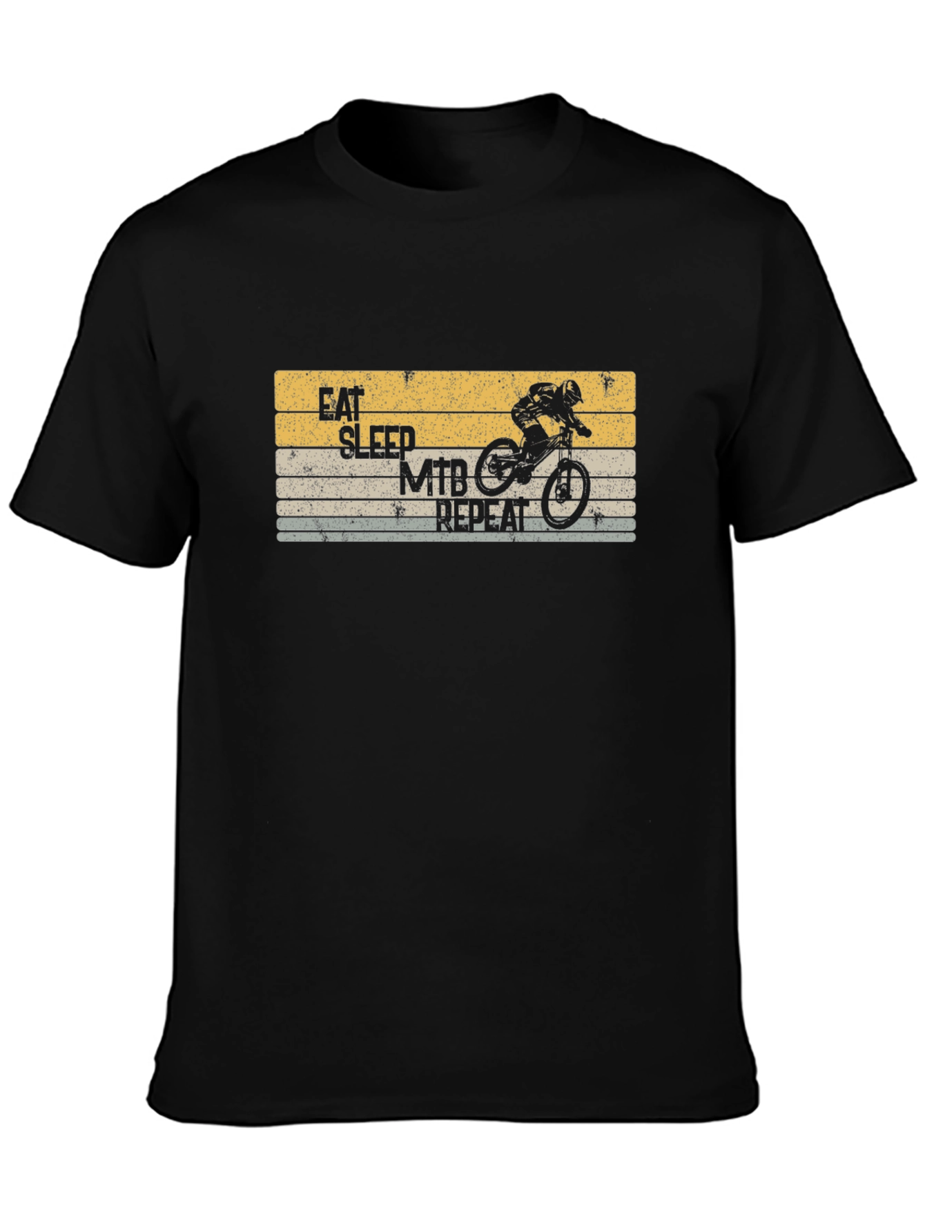 Eat Sleep MTB Repeat T-Shirt - Mountain Bike Tee