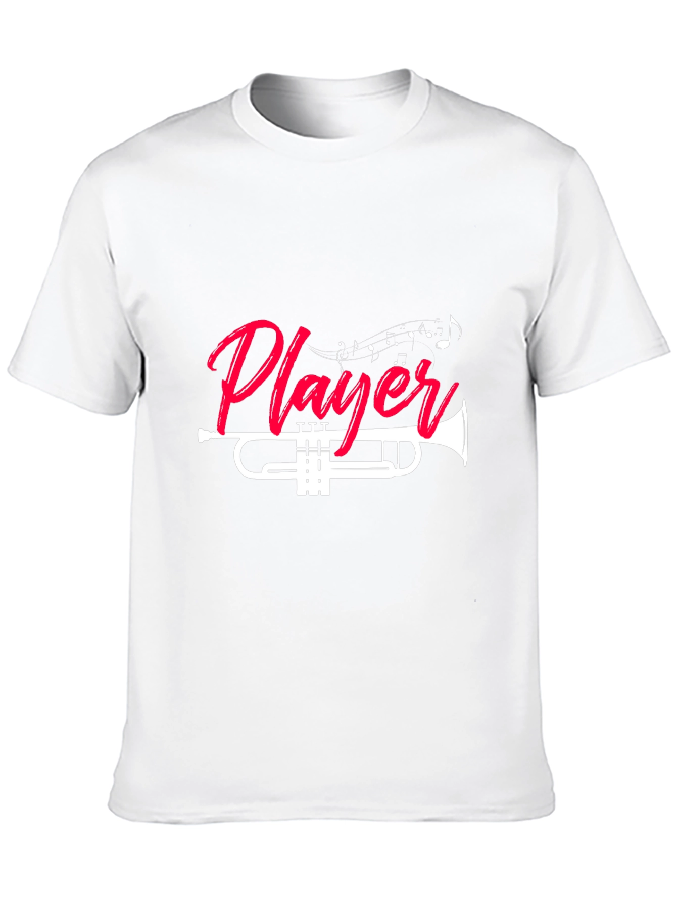 Trumpet Player Graphic Tee - Music Lover Shirt