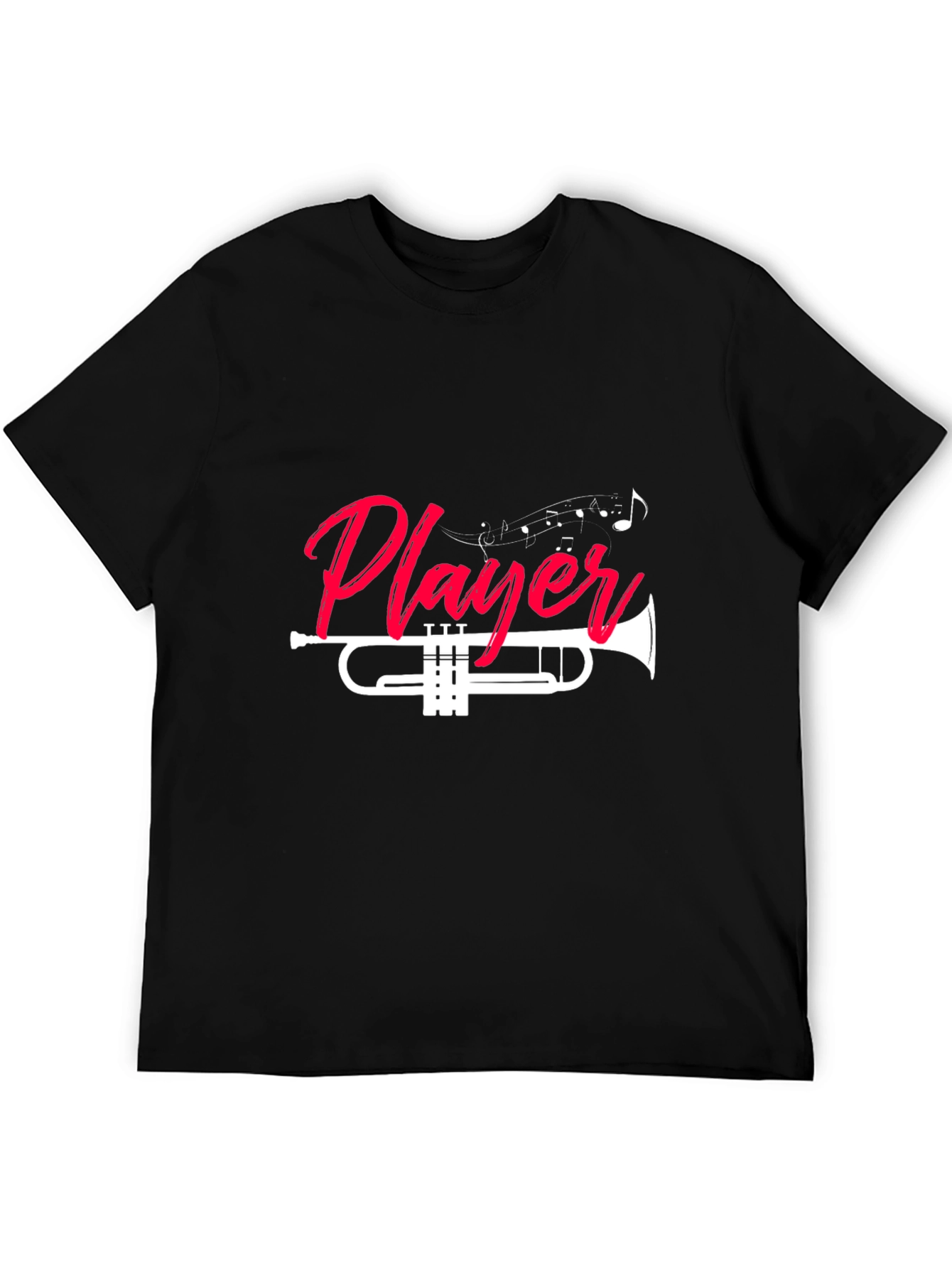 Trumpet Player Graphic Tee - Music Lover Shirt