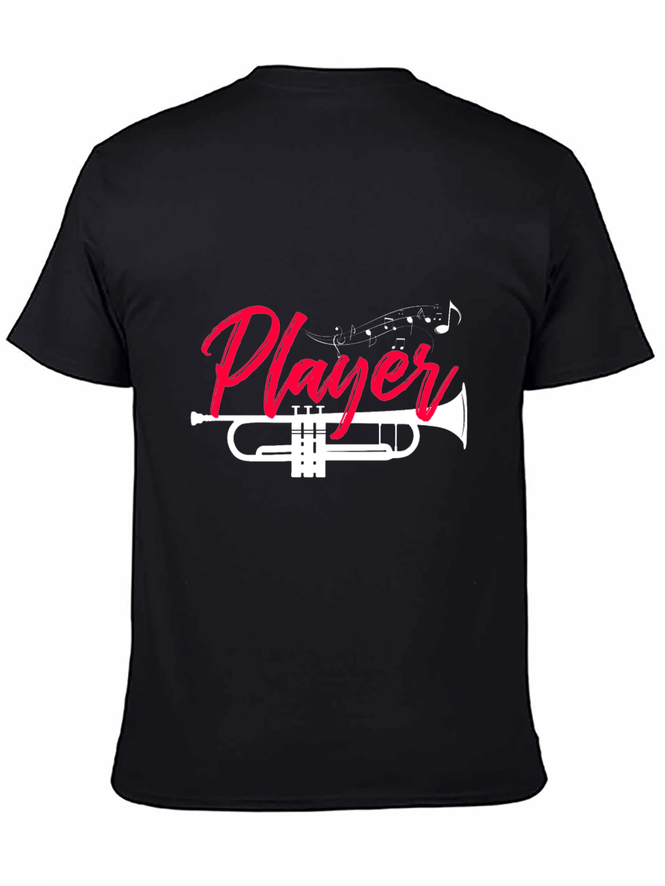Trumpet Player Graphic Tee - Music Lover Shirt