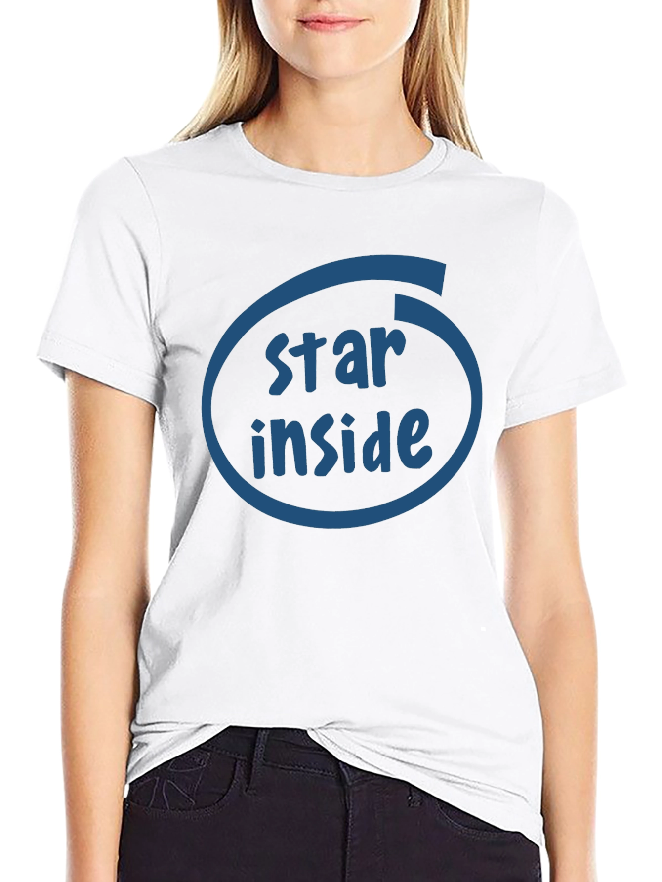 Star Inside Graphic T-Shirt - Soft Cotton Blend