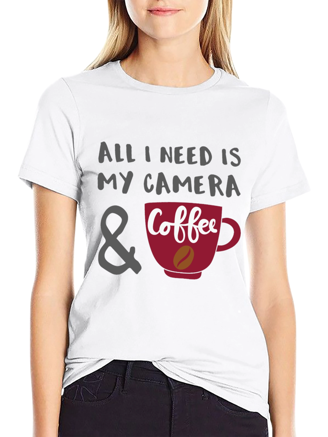 Camera & Coffee T-Shirt