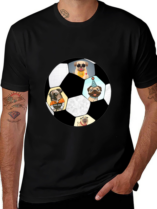 Soccer Pug T-Shirt