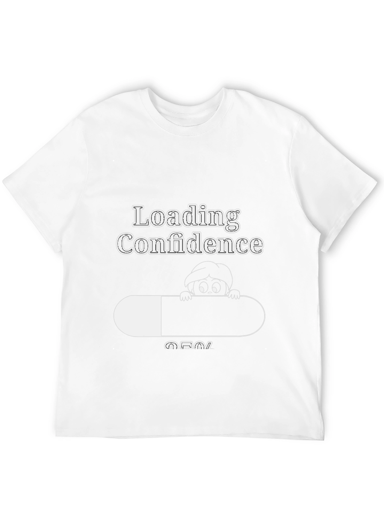 Loading Confidence Black T-Shirt