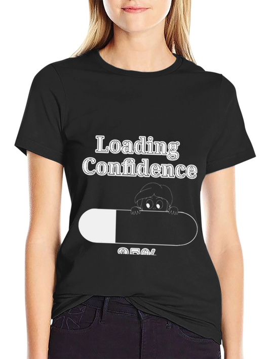 Loading Confidence Black T-Shirt