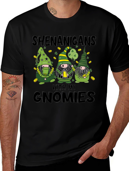 St. Patricks Day Shenanigans with My Gnomies T-Shirt