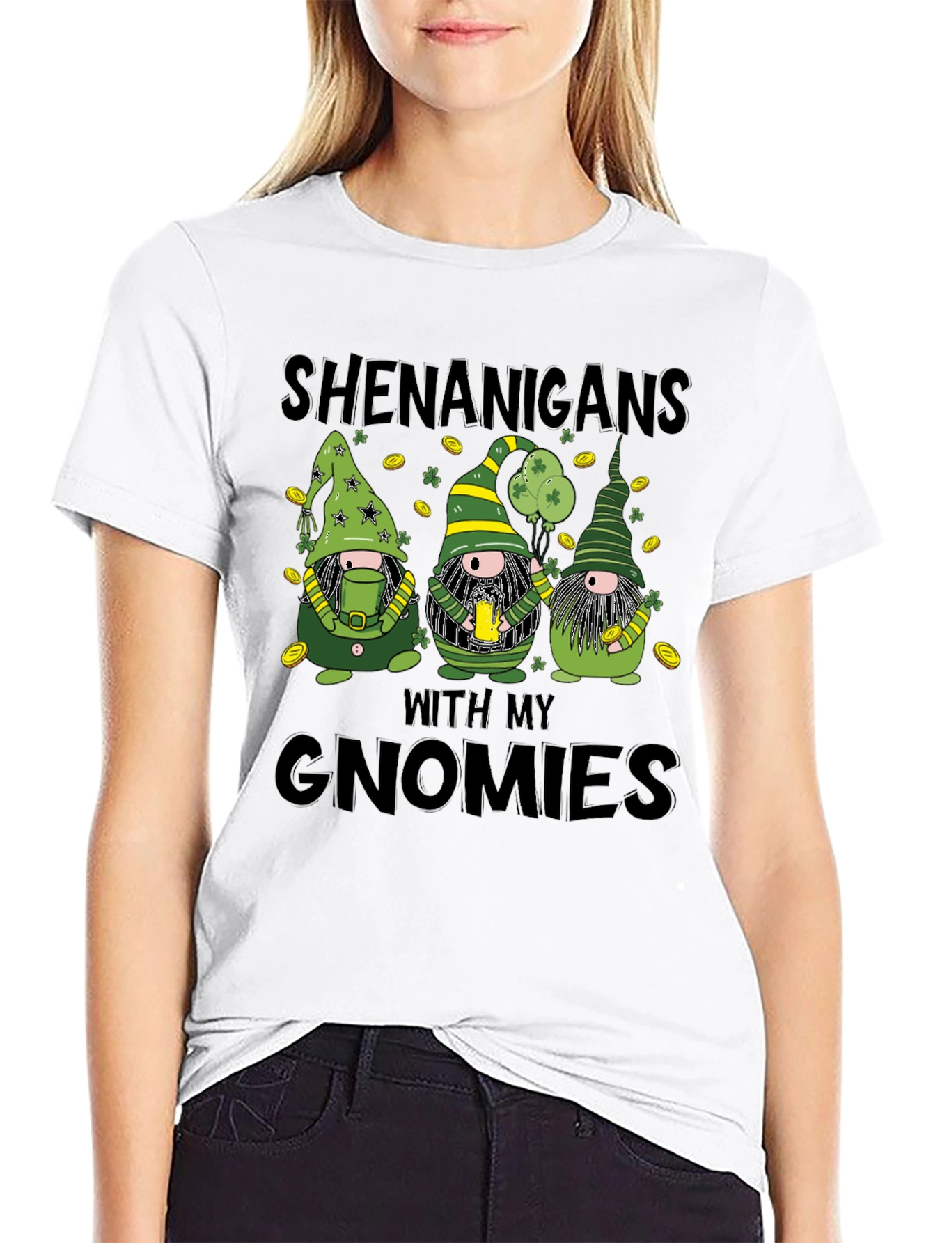 St. Patricks Day Shenanigans with My Gnomies T-Shirt