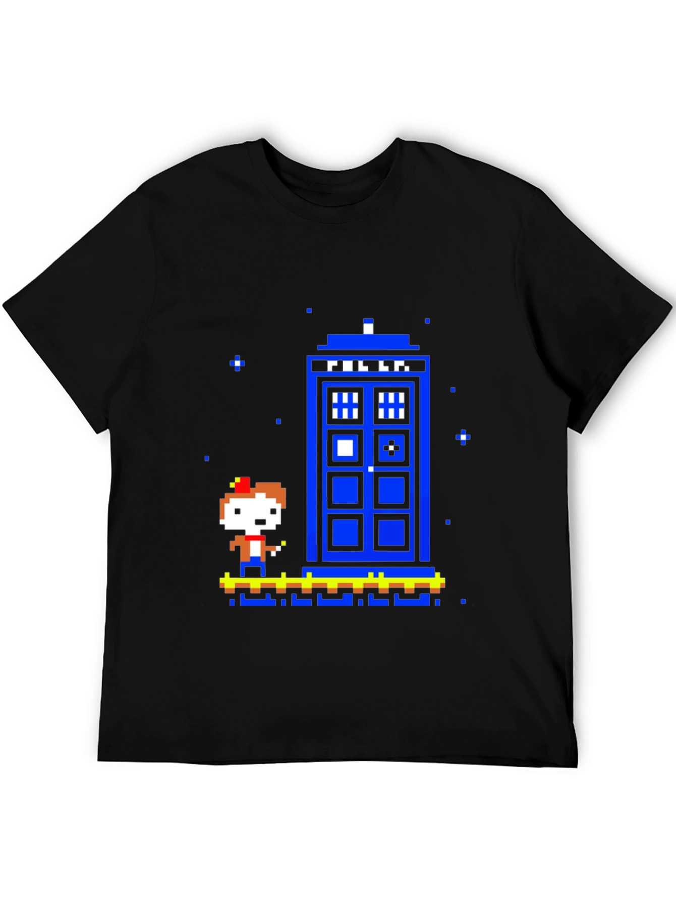 Retro 8-Bit Doctor Who T-Shirt