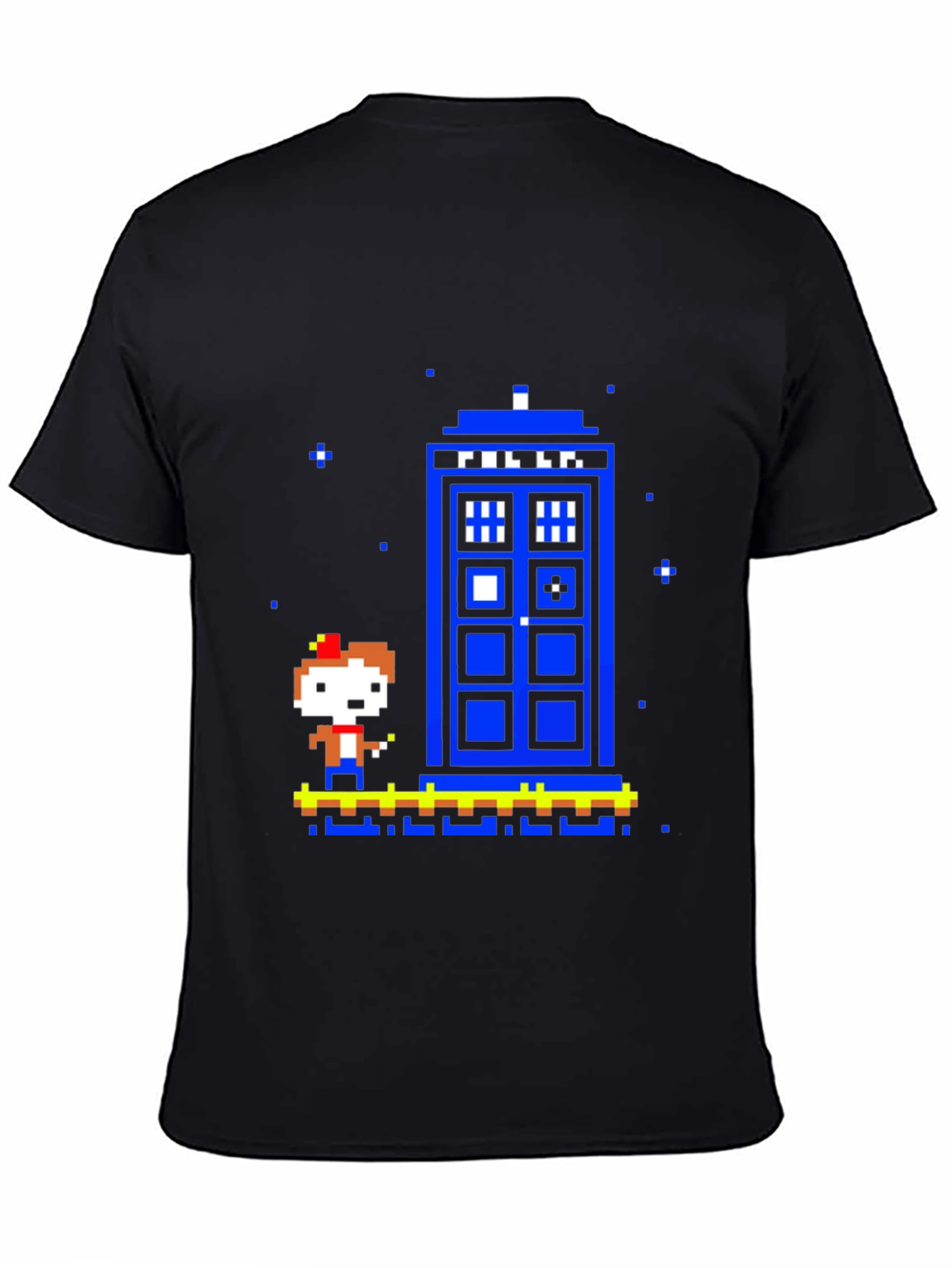 Retro 8-Bit Doctor Who T-Shirt