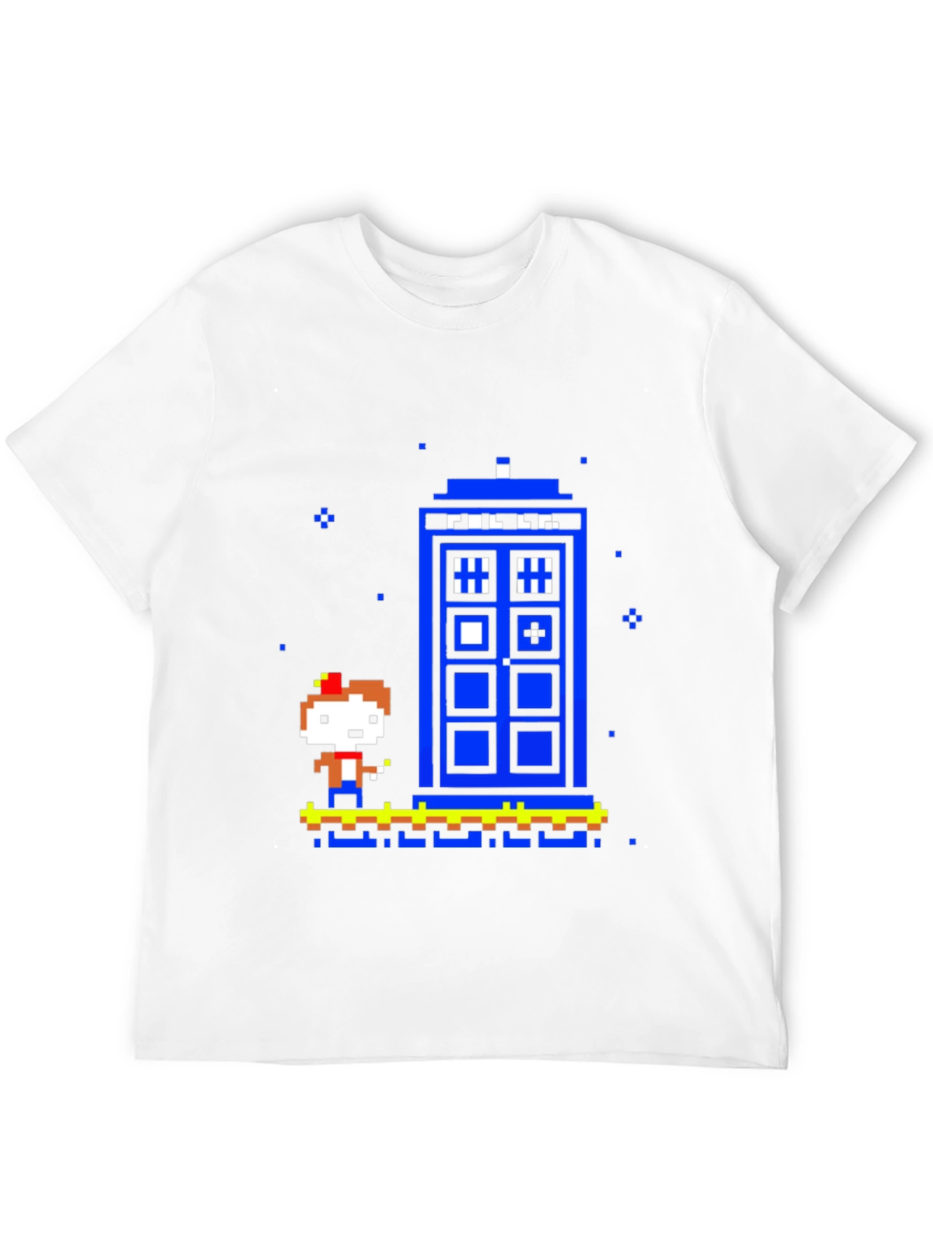 Retro 8-Bit Doctor Who T-Shirt