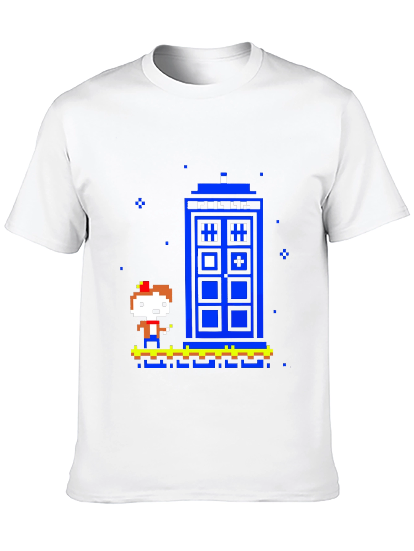 Retro 8-Bit Doctor Who T-Shirt