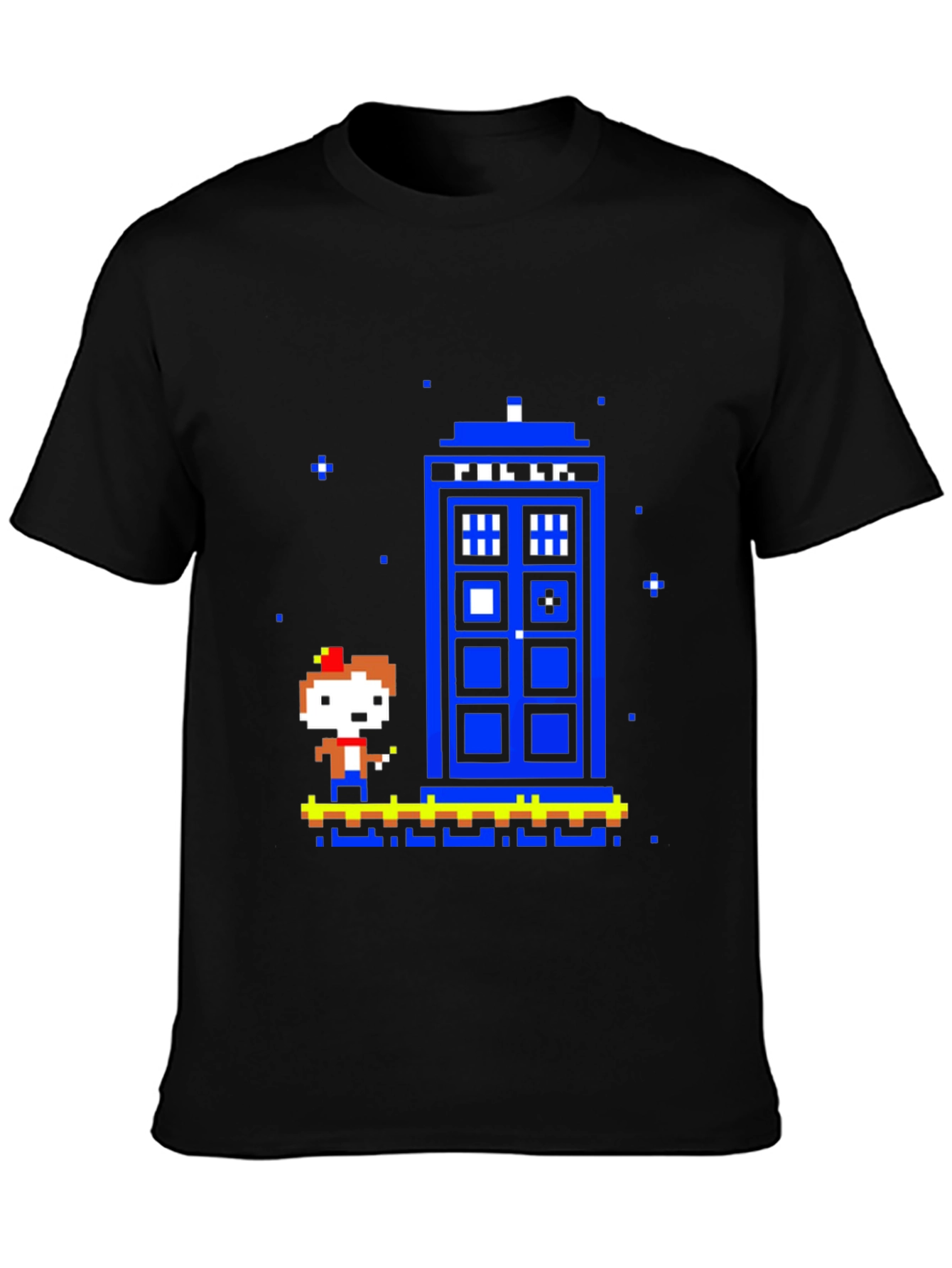 Retro 8-Bit Doctor Who T-Shirt