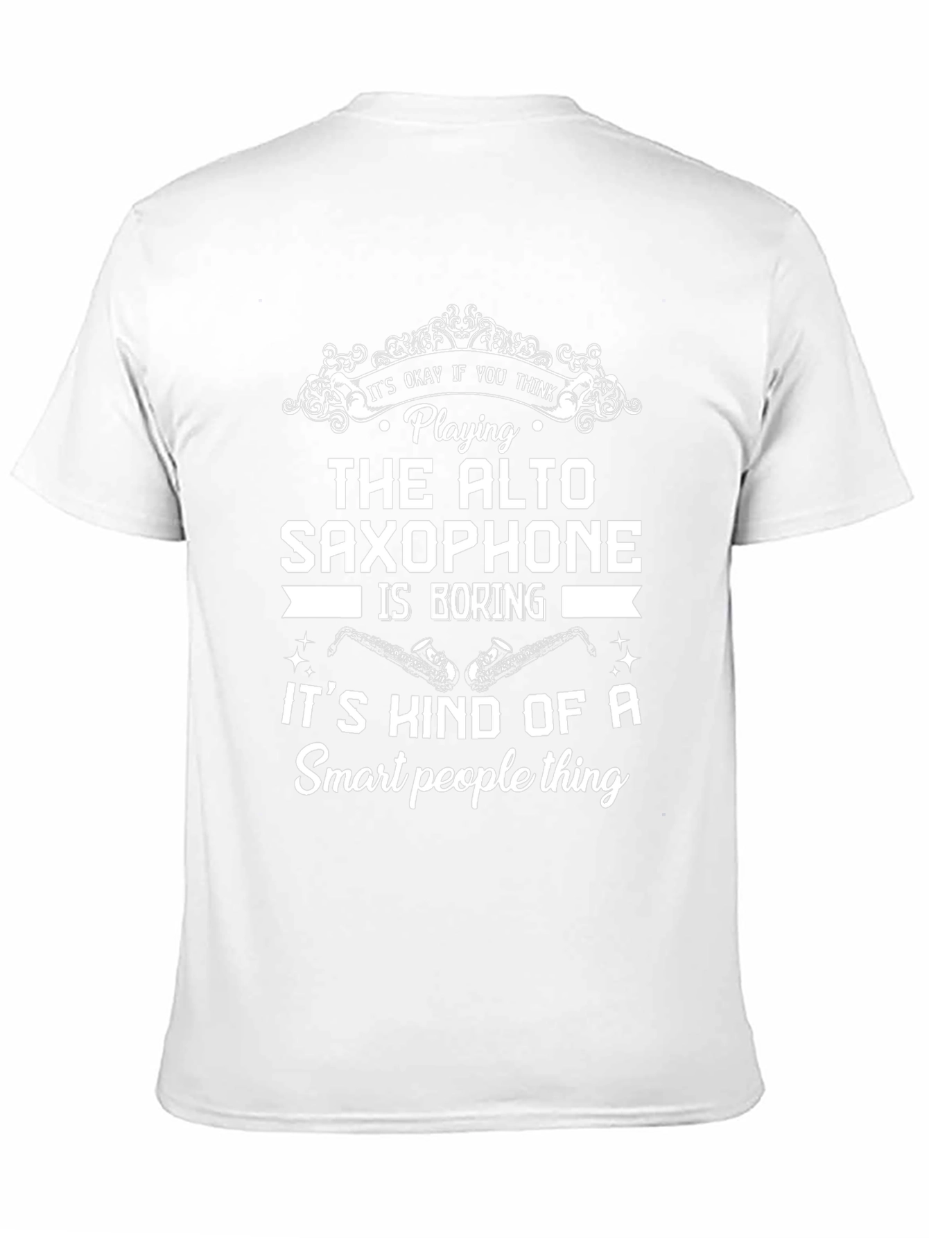 Alto Saxophone Smart People T-Shirt
