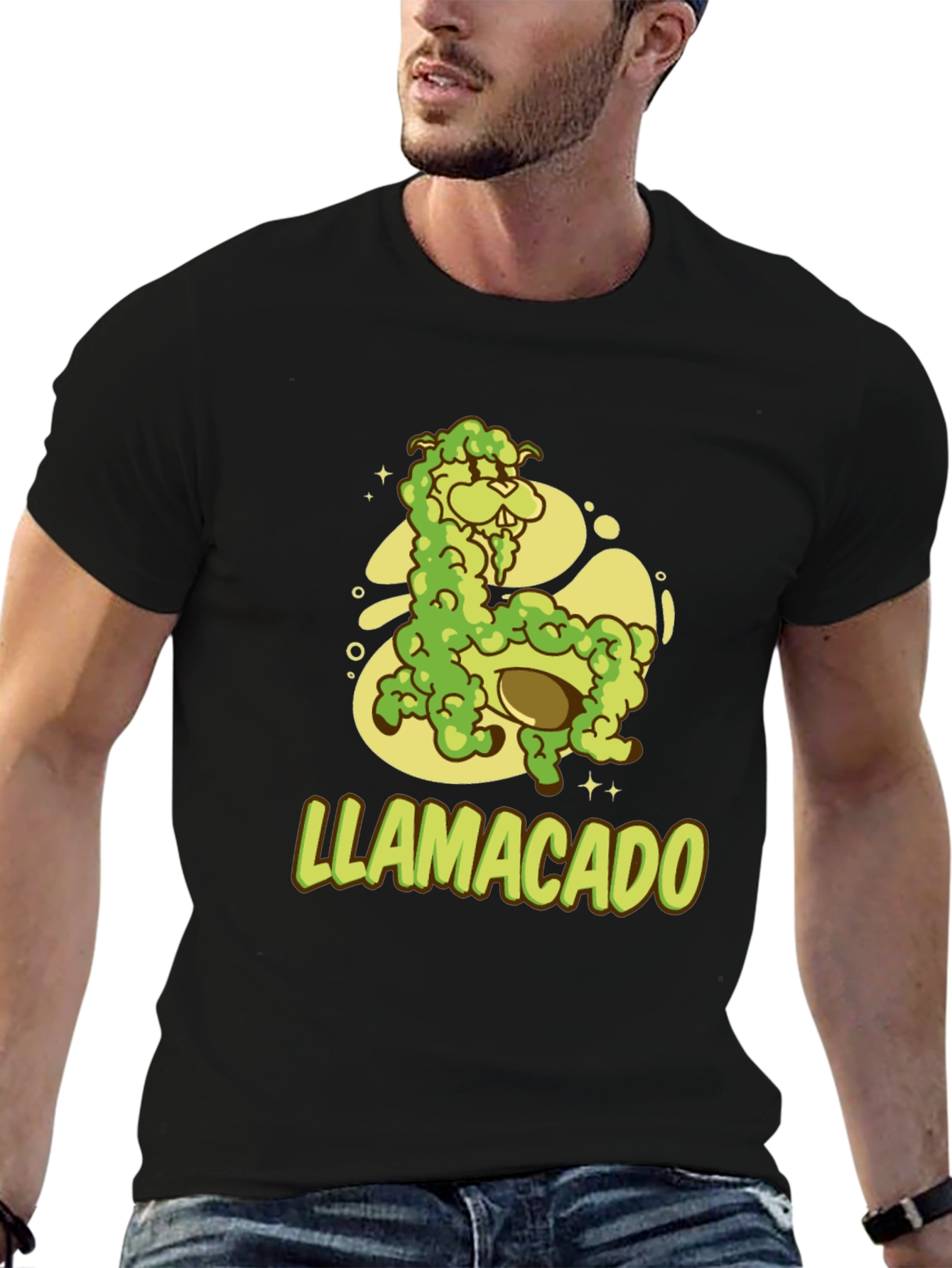 Llamacado T-Shirt - Avocado Llama Funny Graphic Tee