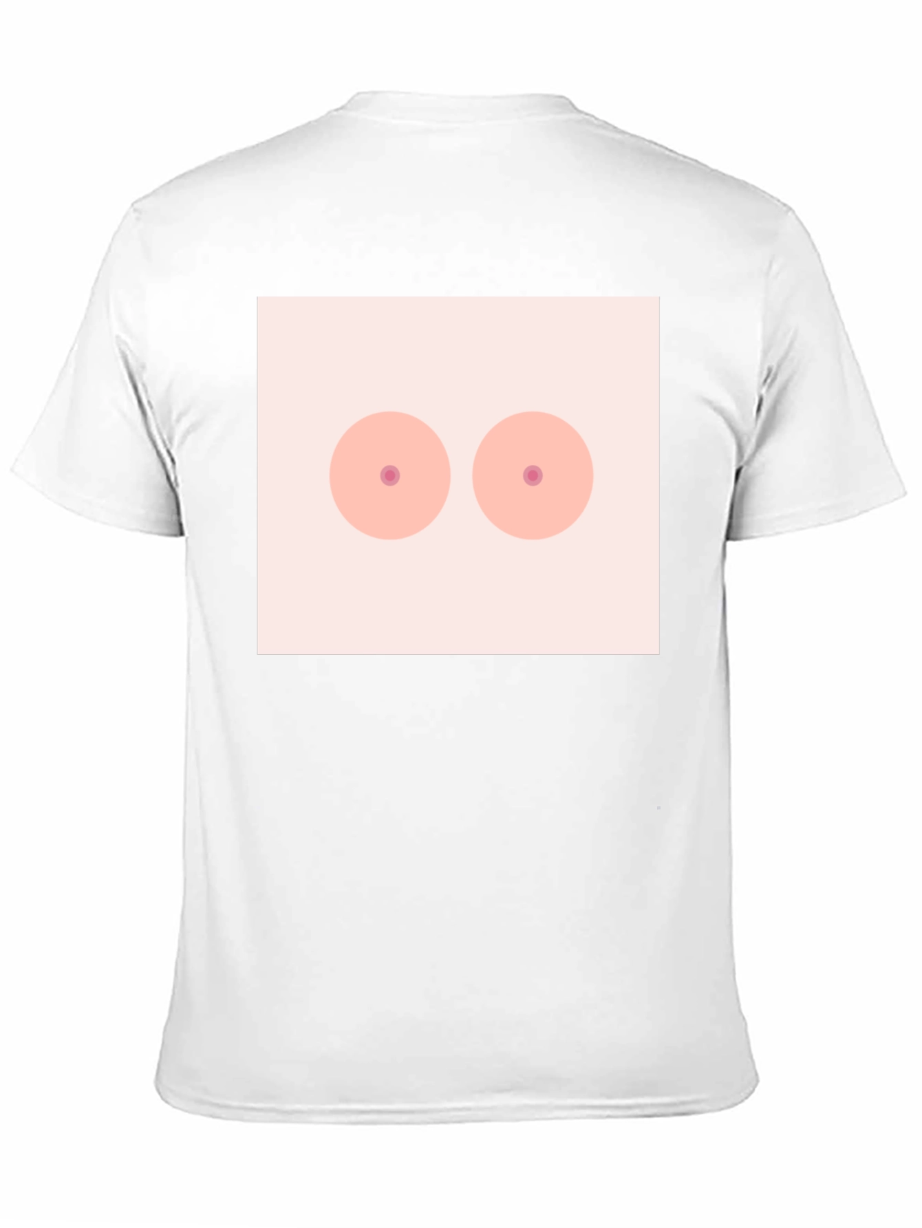 Novelty Graphic T-Shirt - Boobs Design