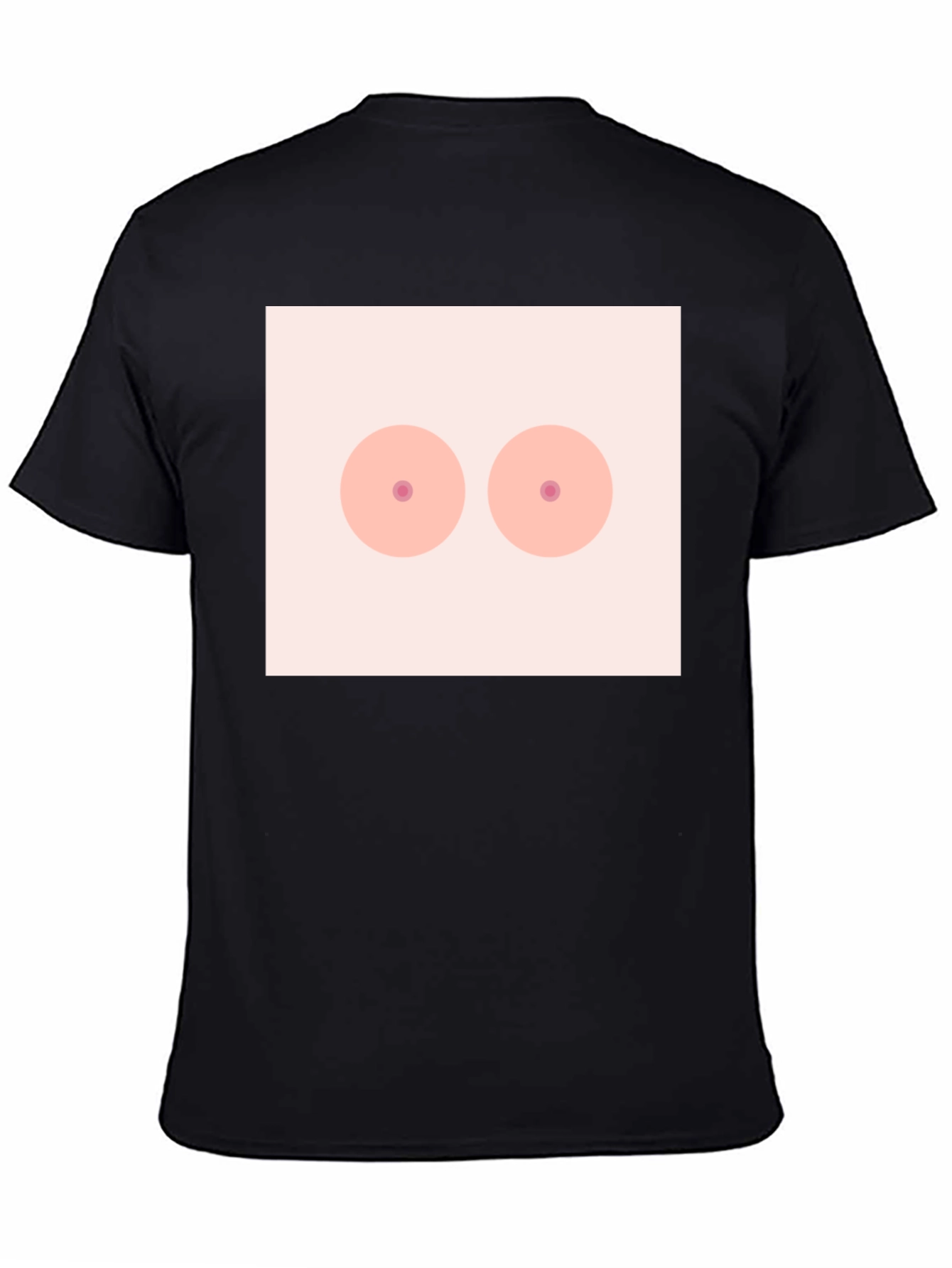 Novelty Graphic T-Shirt - Boobs Design