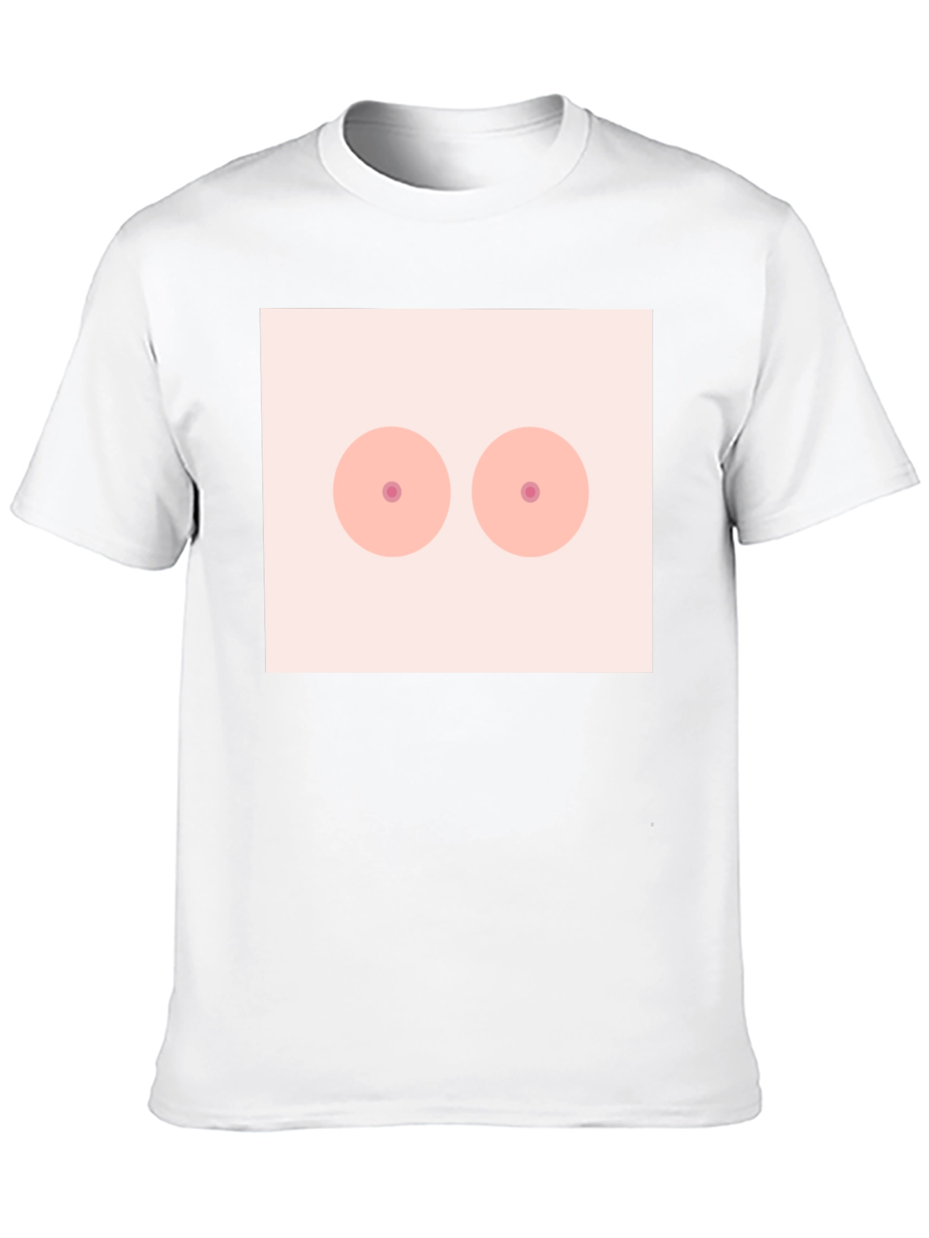 Novelty Graphic T-Shirt - Boobs Design