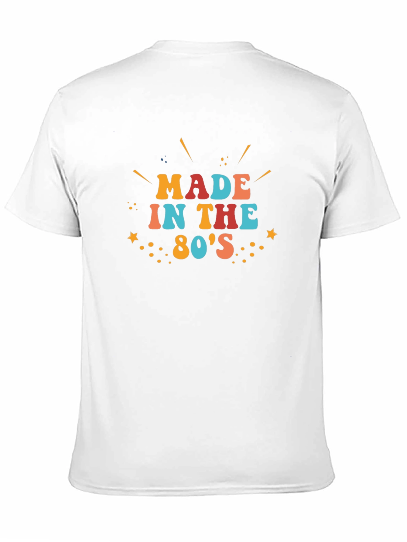 Retro Made in the 80s Black T-Shirt