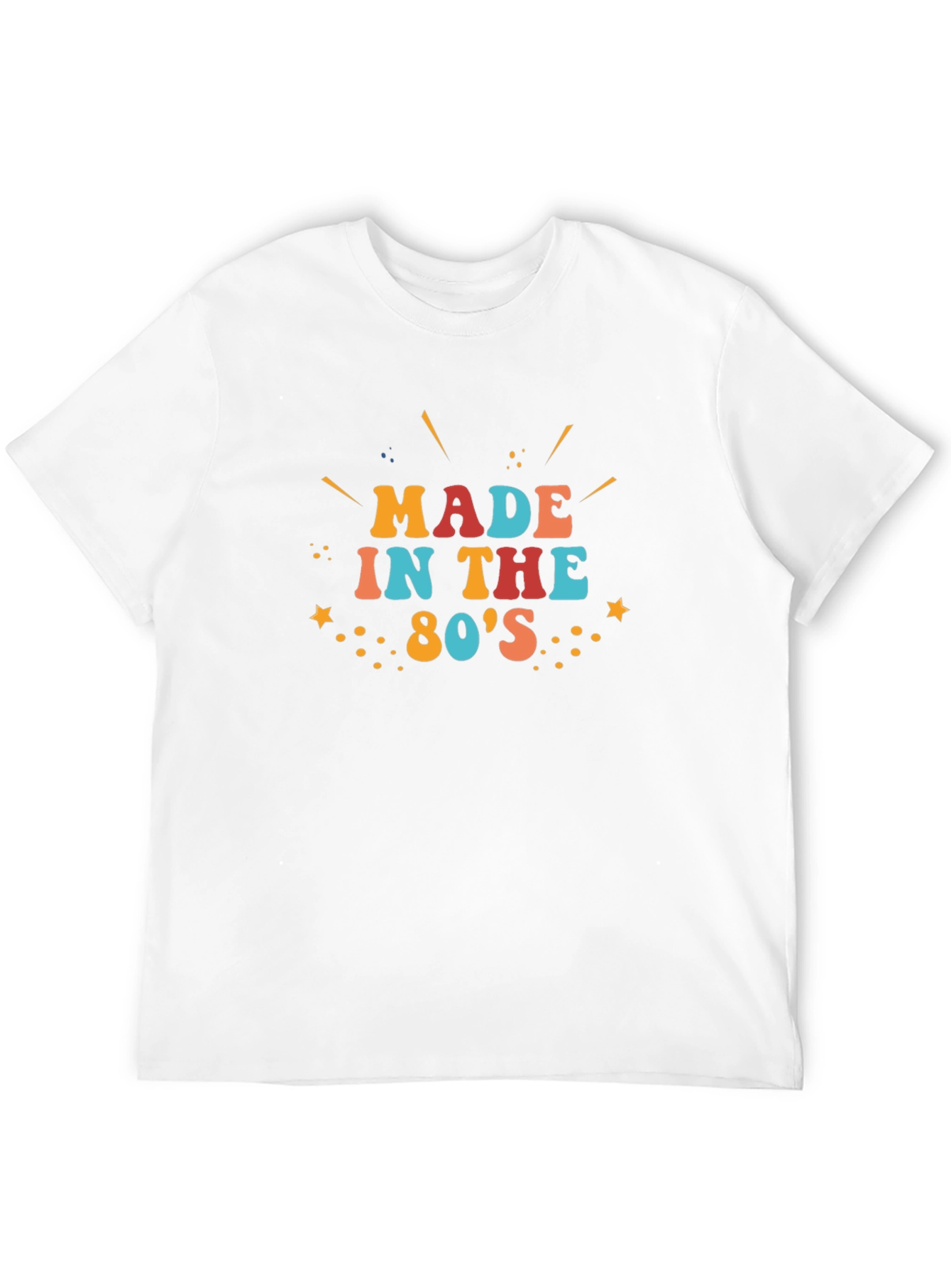 Retro Made in the 80s Black T-Shirt