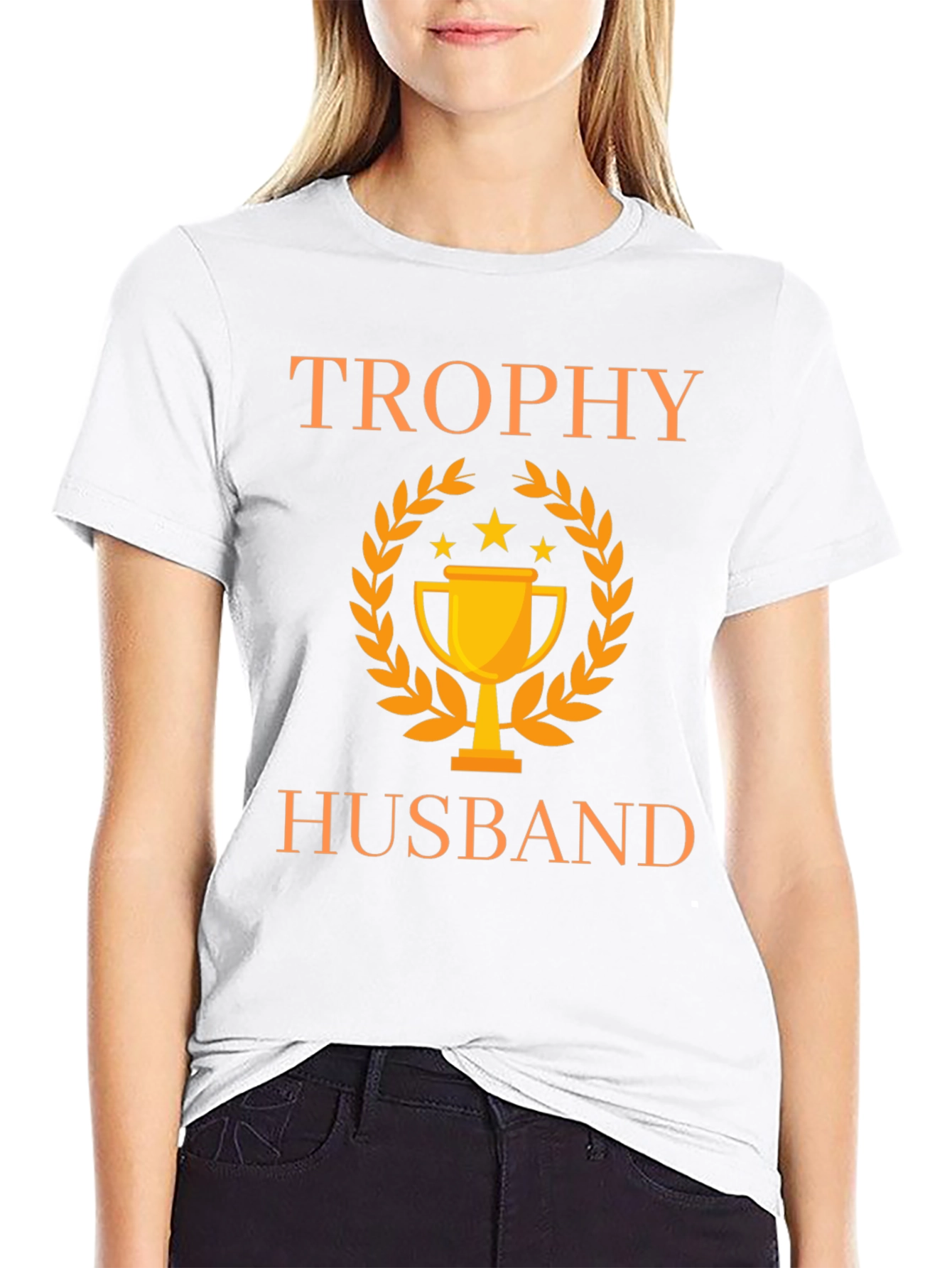Trophy Husband Graphic Tee - Perfect Gift