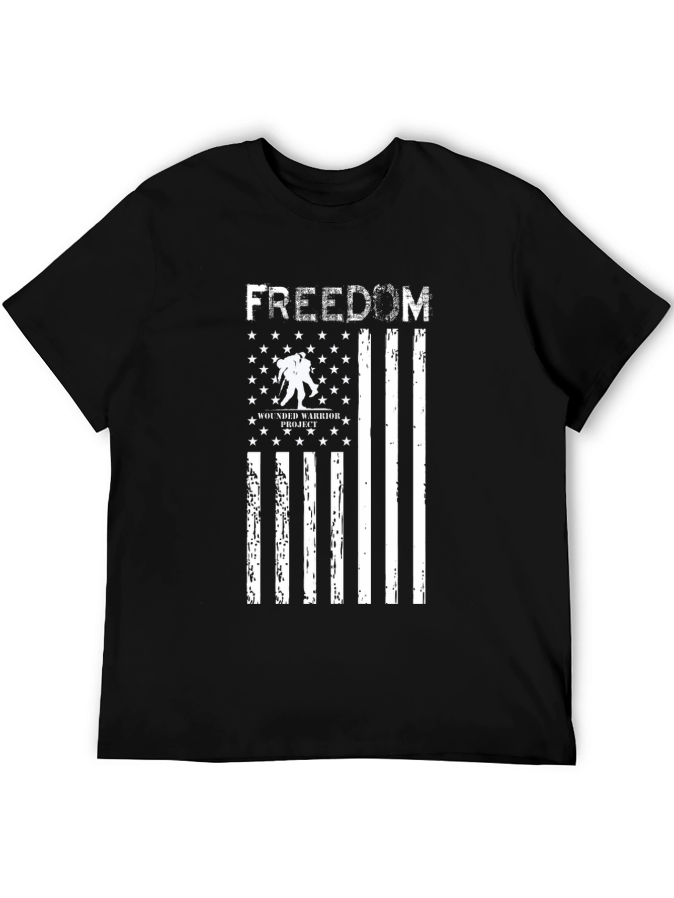 Freedom American Flag Wounded Warrior Project T-Shirt