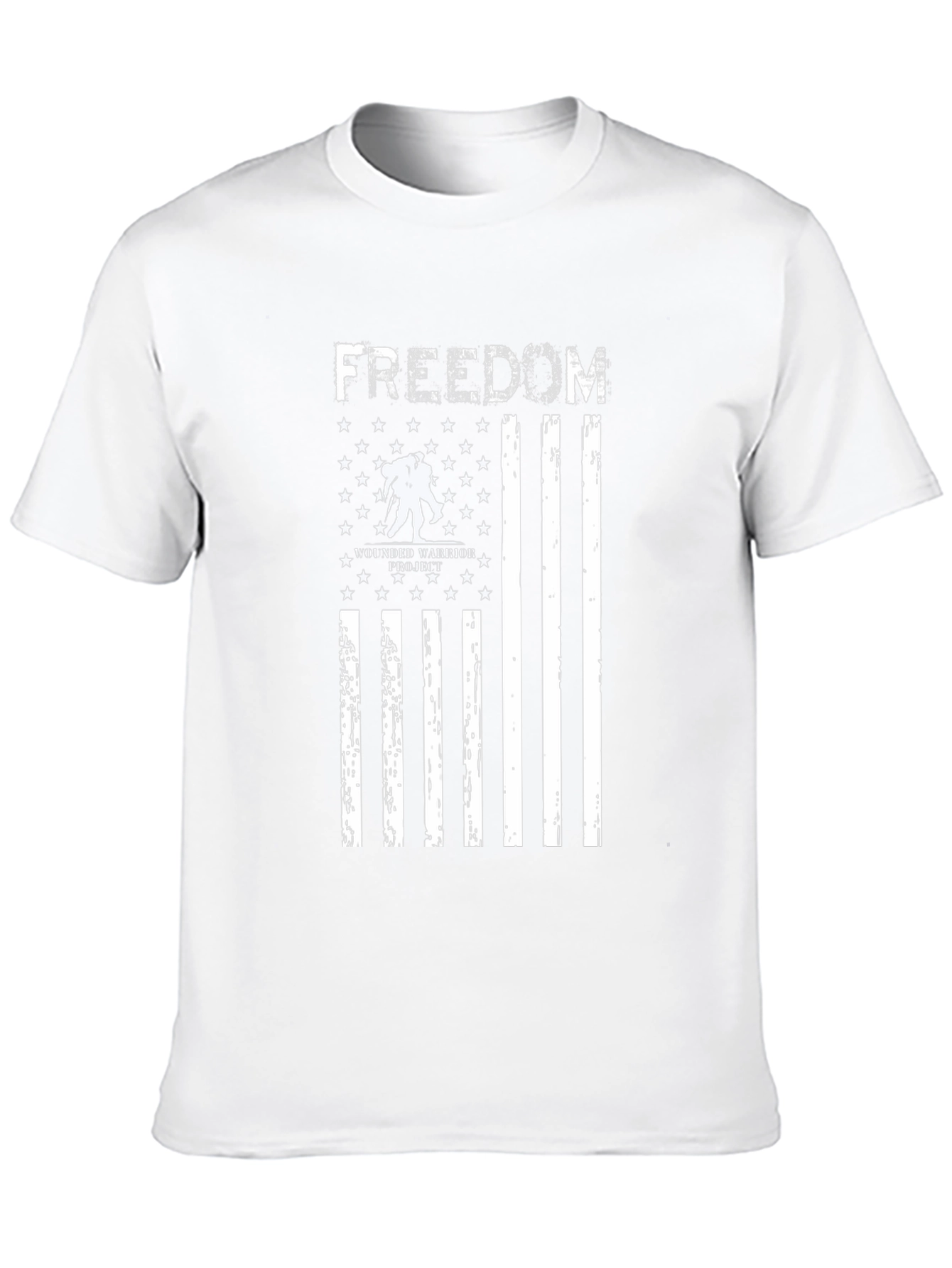Freedom American Flag Wounded Warrior Project T-Shirt