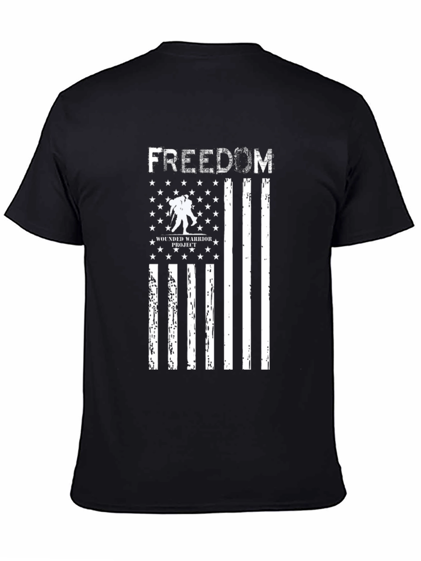 Freedom American Flag Wounded Warrior Project T-Shirt