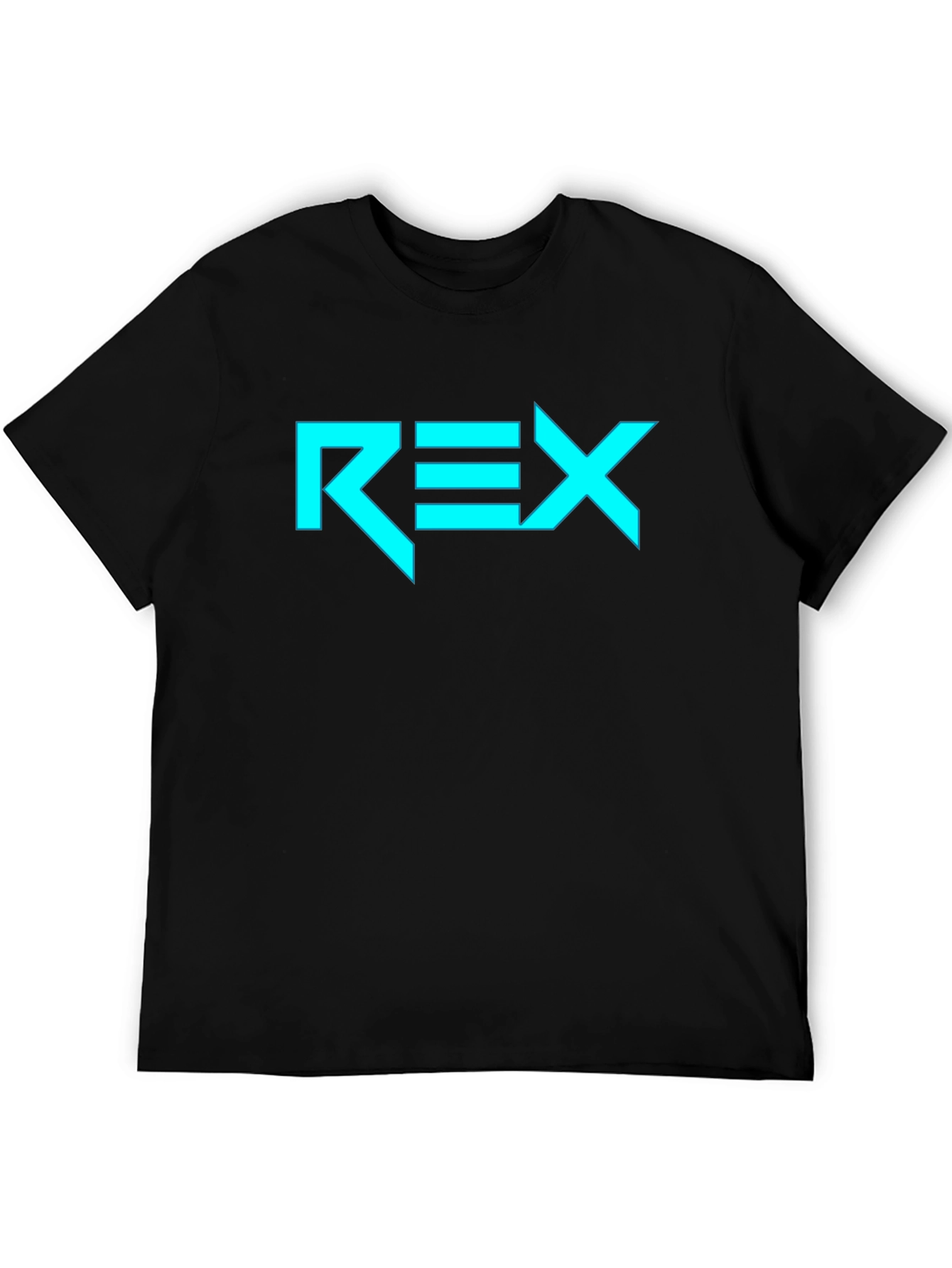 REX Graphic Tee - Modern Black T-Shirt
