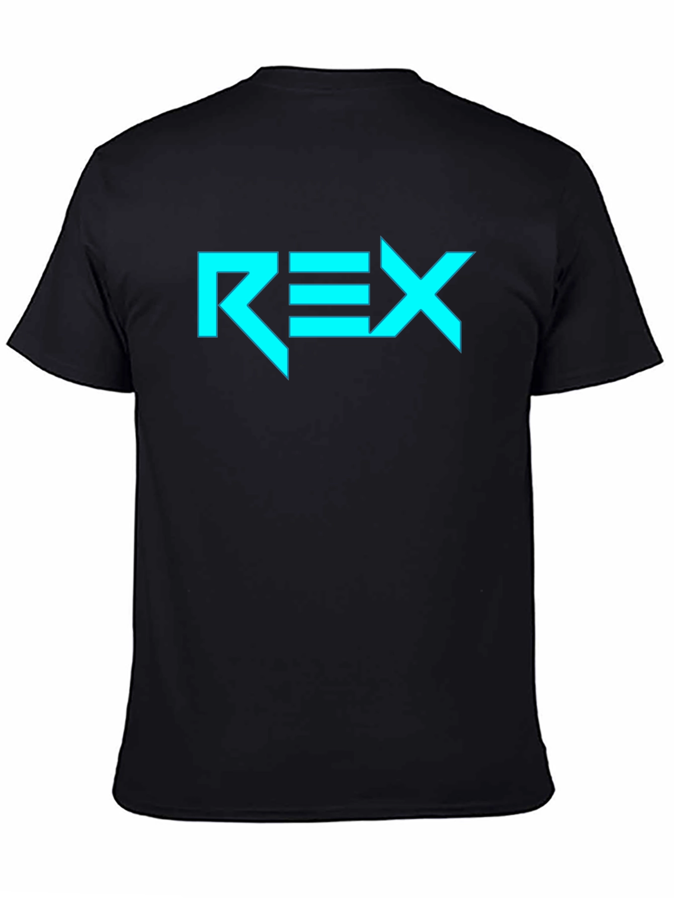REX Graphic Tee - Modern Black T-Shirt